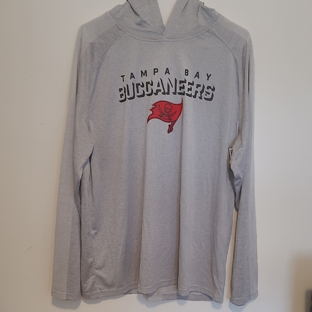 Tampa Bay Buccaneers Gray Hoodie